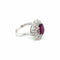 Bague Bague en grappe de diamants rubis de 1,94 carat certifiée par le domaine 58 Facettes