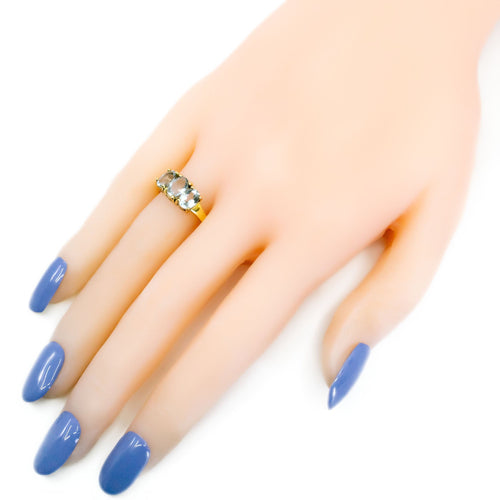 Bague 56.5 Bague trilogie Aigue-marine 58 Facettes D0565D0BBD6D405AA25B6D1F1193E289