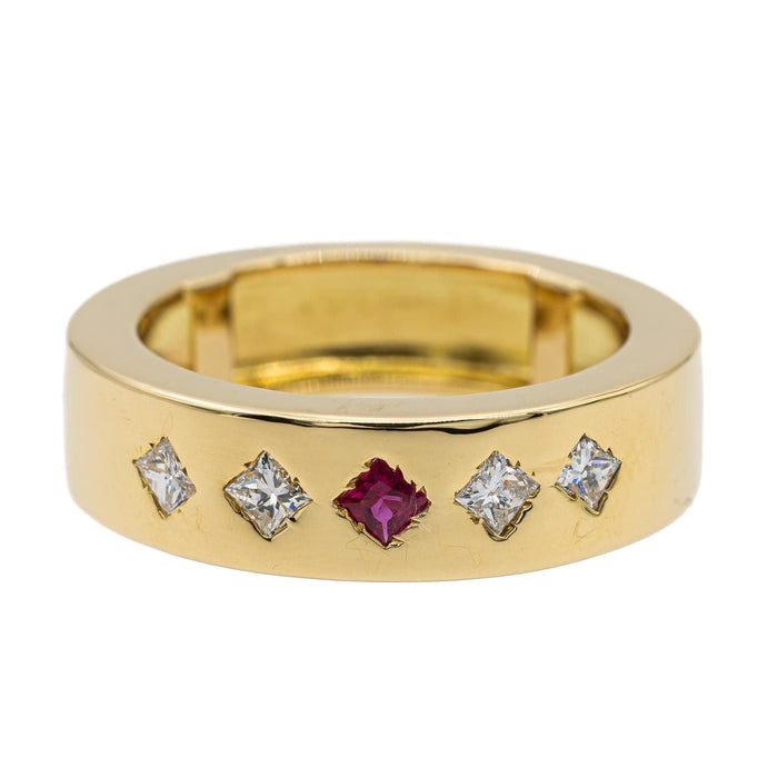 Bague 52 Bague Or jaune Rubis 58 Facettes 2734047CN