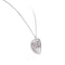 Collier Collier Chopard, "Very Chopard Coeur", or blanc, diamants. 58 Facettes 32238