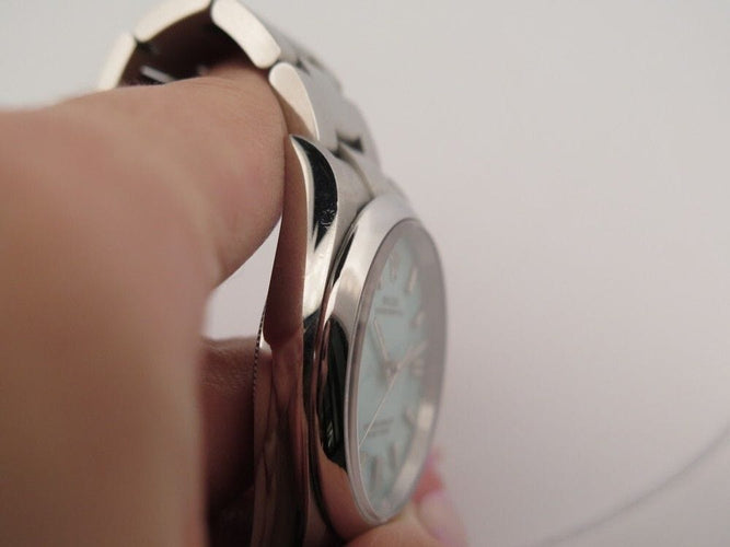 Montre montre ROLEX 126000 oyster perpetual tiffany 36 mm automatique acier 58 Facettes 254066