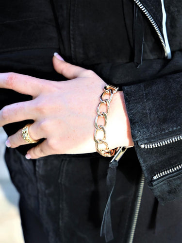 Bracelet Bracelet Maille Cheval Or rose 58 Facettes 1667904CN