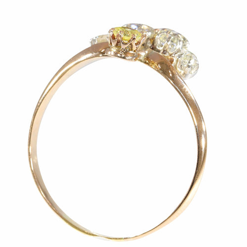 Bague 66 Bague  diamants de couleur 58 Facettes 23271-0594