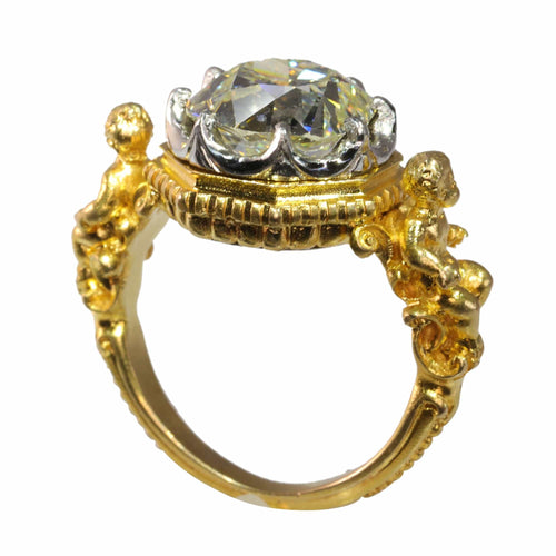 Bague 52 Bague diamant 4,86 ct de Wièse 58 Facettes 20027-0039