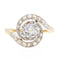 Bague 53 Bague Or jaune Diamant 58 Facettes 2506515CN