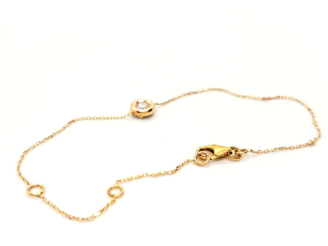 Bracelet Bracelet Or rose Diamant 58 Facettes 579017RV