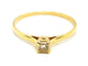 Bague 54 Bague Solitaire Or jaune Diamant 58 Facettes 1292339CN