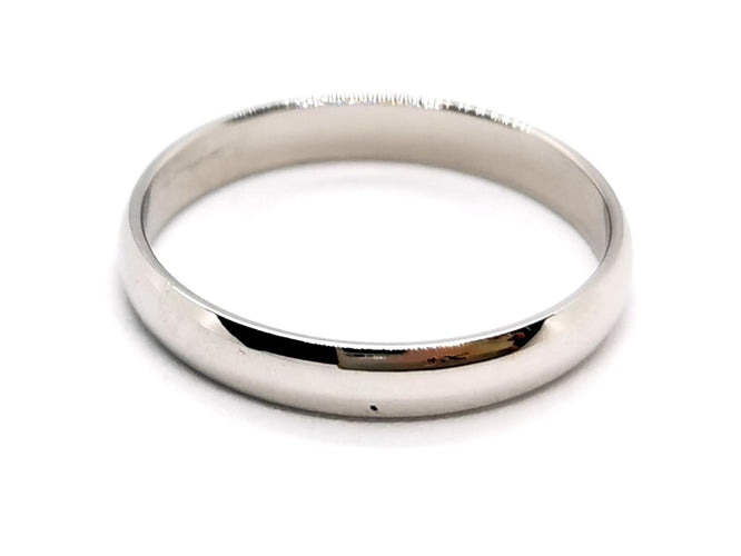 Bague 55 Bague Alliance Or blanc 58 Facettes 1137231CD