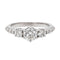 Bague 47 Bague Solitaire Or blanc Diamant 58 Facettes 2513760CN