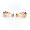 Boucles d'oreilles Boucles d'oreilles Or jaune Rubis 58 Facettes 1969307CN