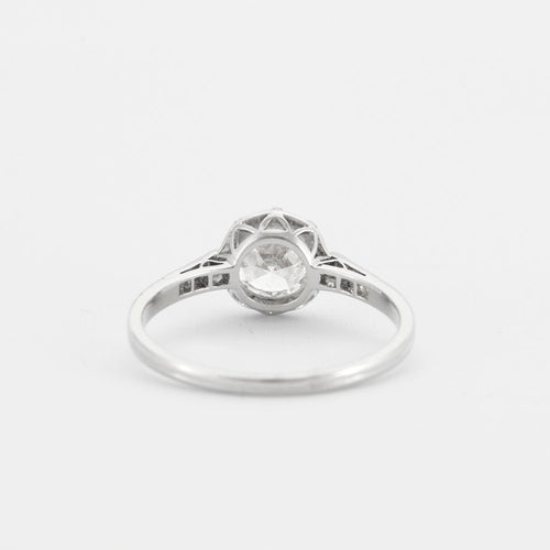 Bague 54.5 Bague vintage Solitaire 1.05ct 58 Facettes EL2-116