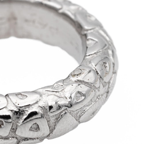 Bague 52 Chaumet Bague Jonc Or blanc 58 Facettes 2609070CN