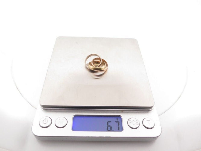 Bague 45 bague CARTIER trinity 3 ors 58 Facettes 257668