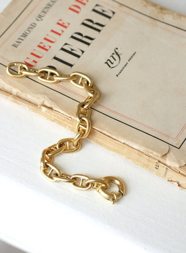 Bracelet Bracelet maille marine en or jaune 58 Facettes