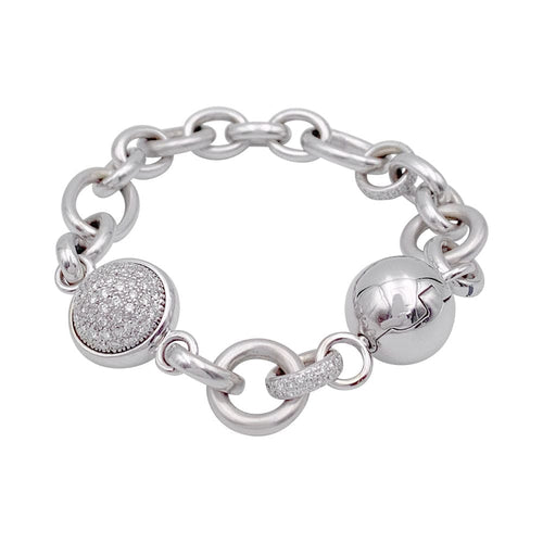 Bracelet Bracelet Pomellato or blanc, diamants. 58 Facettes 32209