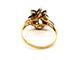 Bague 52 Bague Fleur Or jaune Saphir 58 Facettes 1292374CN