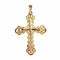 Pendentif Croix ancienne 2 ors 58 Facettes CVP75
