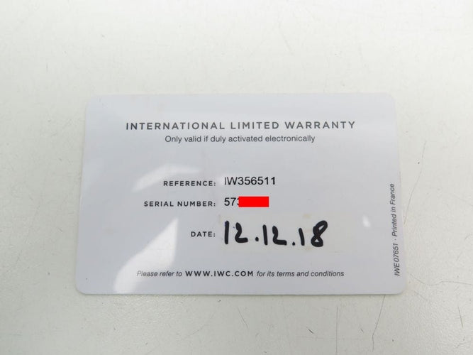 Montre montre IWC portofino iw356511 en or rose 18k automatique 40 mm 58 Facettes 249124