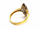 Bague 56 Bague Marquise Or jaune Diamant 58 Facettes 1588949CN