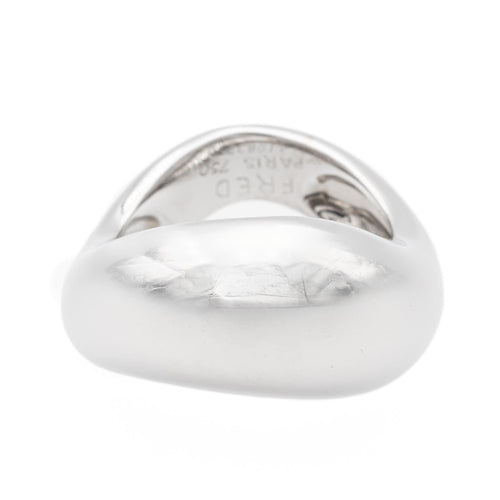 Bague 51 Fred Bague Mouvementé Or blanc 58 Facettes 577885CN