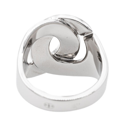 Bague 51 Dinh Van Bague Menottes Or blanc 58 Facettes 2486898CN