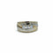 Bague 61 Bague jonc parenthèses 2 ors et diamants 58 Facettes REF23106-128