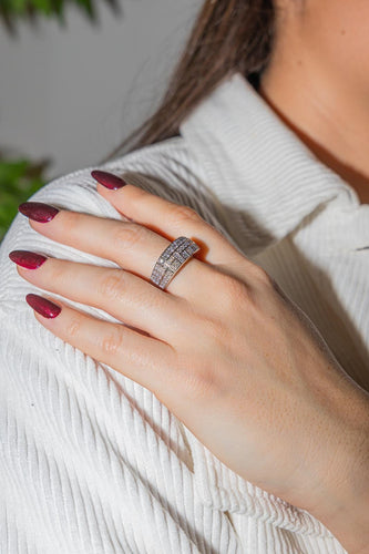 Bague 54 Mauboussin Bague Belles toujours Or blanc Diamant 58 Facettes 2427309CN