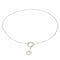 Collier Dinh Van Collier Sautoir Cible Or blanc 58 Facettes 2865688RV