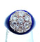 Bague Bague diamants émaillés bleus 58 Facettes