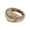 Bague 54 Bague Chaumet, "Chevalière Coeur", or jaune, diamants. 58 Facettes 32137