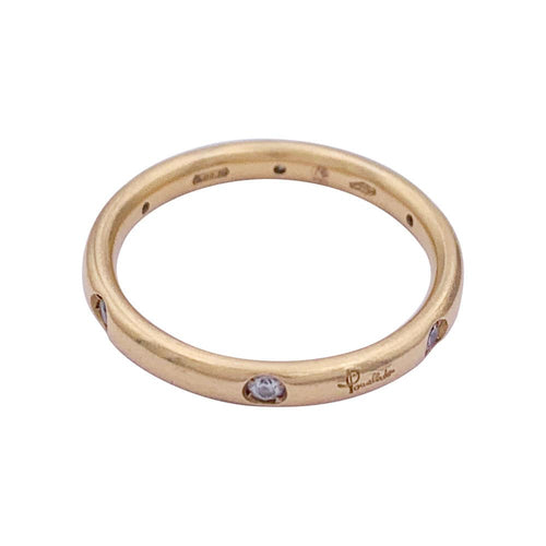 Bague 51 Bague Pomellato, "Lucciole", or rose, diamants. 58 Facettes 32981