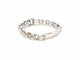 Bague 53 Bague Or blanc Diamant 58 Facettes 578804RV