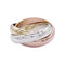 Bague 51 Bague Cartier, Trinity", trois ors. 58 Facettes 32919