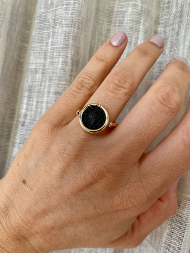 Bague 53 Bulgari - Bague Flip en Or "Monete" Ancienne Pièce 58 Facettes