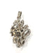 Pendentif PENDENTIF ANCIEN ARGENT ET TRILOGIE DIAMANTS 58 Facettes