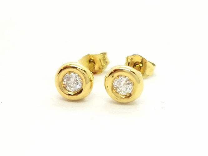 Boucles d'oreilles Boucles d'oreilles Or jaune Diamant 58 Facettes 579264RV