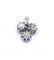 Pendentif Jaune et blanc / Or 750 et Platine 950 Pendentif Grappe diamants 58 Facettes 170104R
