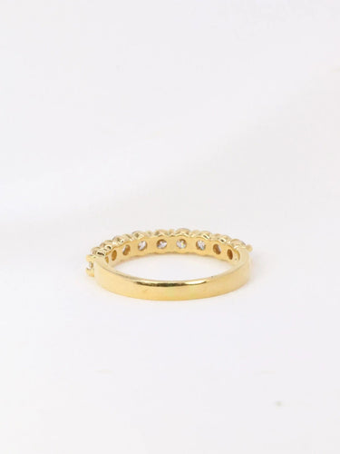 Bague 60 Demi-Alliance américaine diamants 1,35 ct 58 Facettes J111