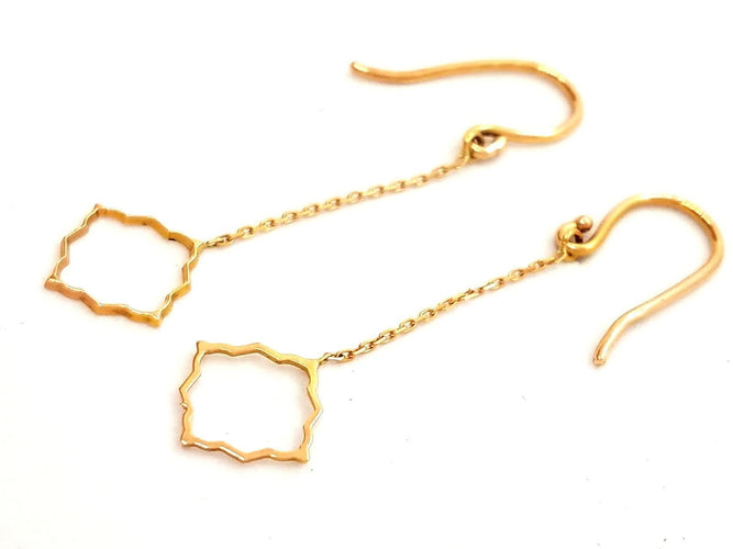 Boucles d'oreilles Boucles d'oreilles Transparence Or rose 58 Facettes 578901RV