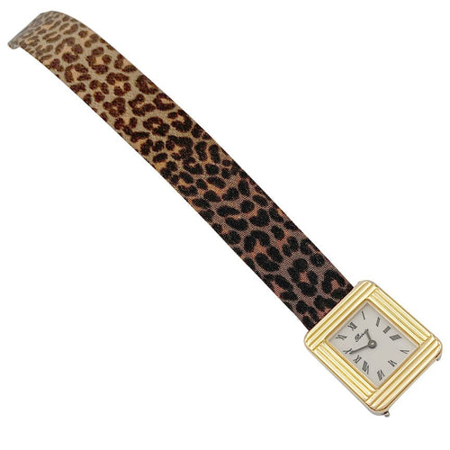 Montre Montre Poiray, "Ma Première", plaqué or, acier. 58 Facettes 32270