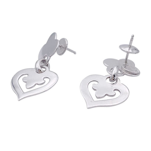 Boucles d'oreilles Boucles d'oreille O.J. Perrin, "Légendes", or blanc. 58 Facettes 32890