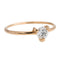 Bague 52 Bague Solitaire Or rose Diamant 58 Facettes 2709631CN