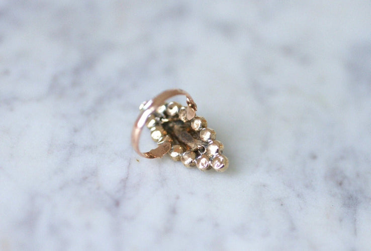 Bague Grande bague marquise grenats 58 Facettes