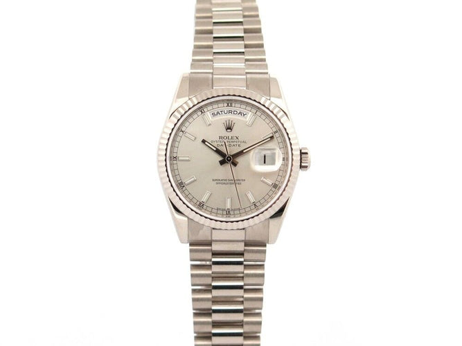 Montre montre ROLEX day date saturday president or 18k fullset 58 Facettes 256121