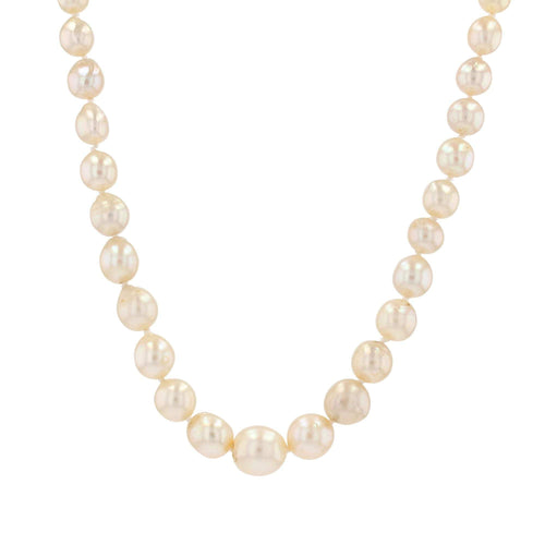 Collier Collier de perles ancien en chute 58 Facettes 16-121