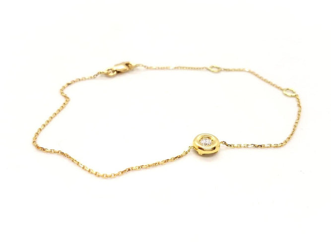 Bracelet Bracelet Or jaune Diamant 58 Facettes 579011RV