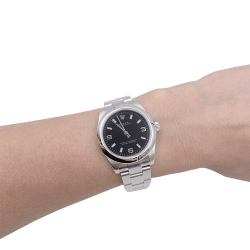 Montre Montre Rolex, "Oyster Perpetual", acier. 58 Facettes 32645