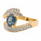 Bague 60 Bague Or jaune Saphir 58 Facettes 2381787CN