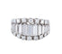 Bague BAGUES DIAMANTS BAGUETTES & PLATINE 58 Facettes BO/220145