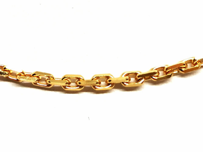 Collier Collier Maille forçat Or jaune 58 Facettes 1523663CN